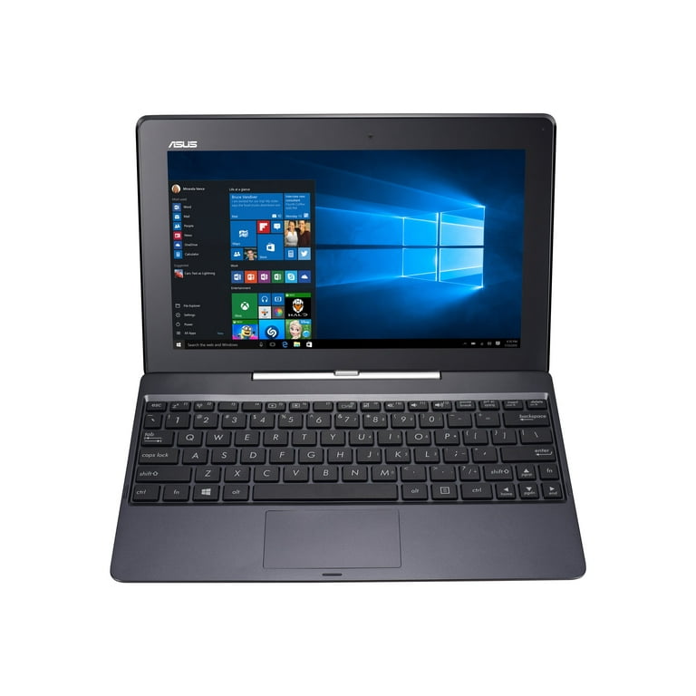 Tablette Asus notebook T100T Model PC détachable avec clavier intégrés.  64Go mémoire interne