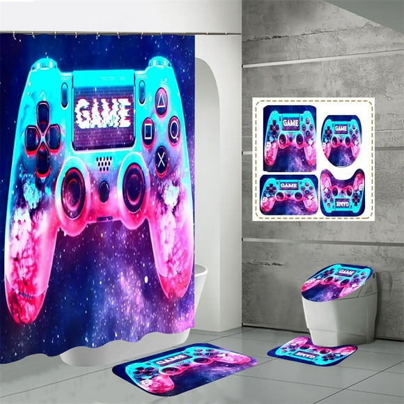 Video Game Bathroom Decor