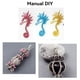 thumbnail image 3 of Jumpingount Rollo de alambre de aluminio, brazalete de 1mm, pendientes, joyería, decoración casera, adorno, accesorios para hacer DIY Ropa, zapatos y accesorios Miscelánea Plata Jumpingount AP015414-07, 3 of 6