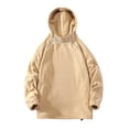 thumbnail image 3 of WRKEKC Veste Tactique à Capuche pour Hommes, Résistante à l'Eau de Qualité Militaire, Multi-Poches, Doublée en Polaire, Manteau Utilitaire pour la Chasse et la Randonnée en Plein Air, Chaud, 3 of 8