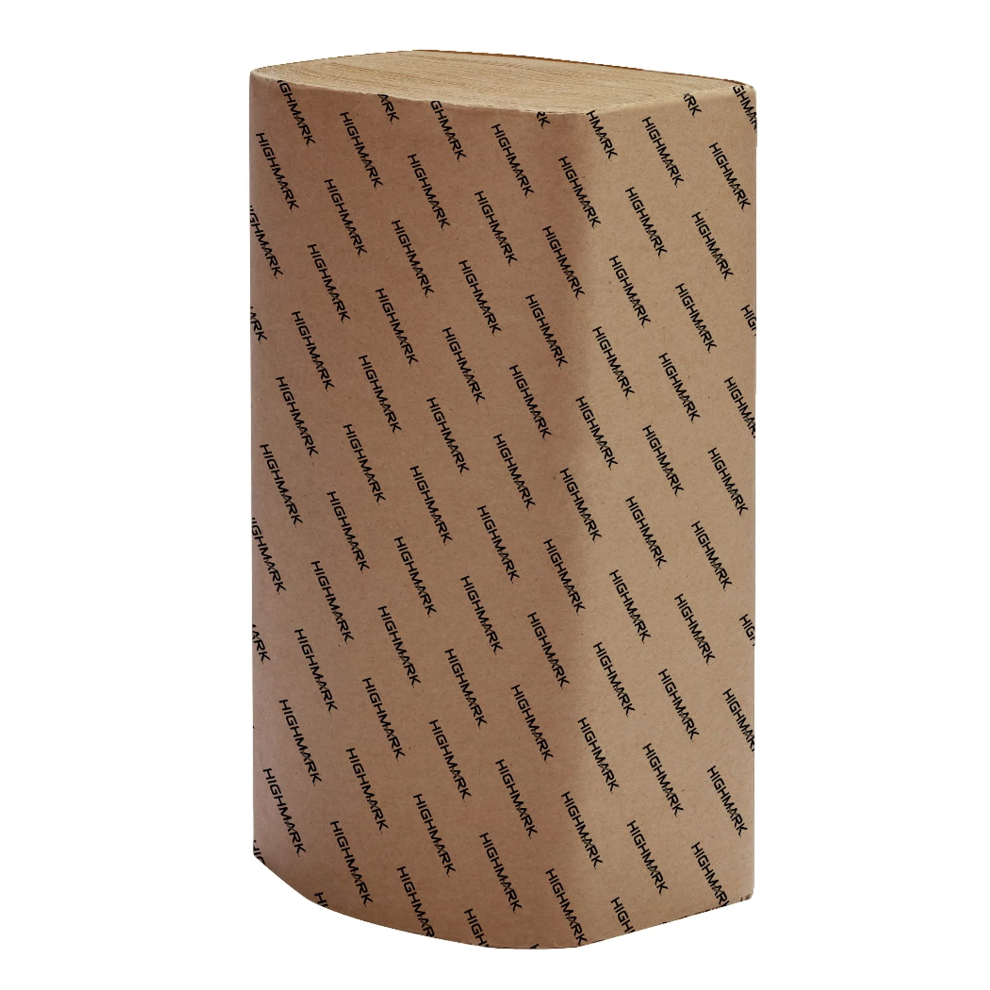 Highmark® 100% Recycled Multifold Paper Towels, 9 1/4" x 9 1/4", Natural, 250 Towels Per Sleeve, Case Of 16 Sleeves