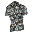 thumbnail image 2 of joogoo Flower Turtles-b1 Men's Cycling Jerseys Mountain Bike Short Sleeve Tops XL, 2 of 7