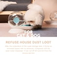 thumbnail image 2 of Dispensador de agua para perros y gatos Fuente automática para beber agua para perros pequeños o medianos Gatos Fácil de limpiar Forma de caracol 2,8 L Rosa, 2 of 5