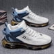 thumbnail image 3 of Zapatillas de deporte informales para hombre, zapatos blancos con amortiguación transpirable de malla para correr, calzado de baloncesto al aire libre resistente al desgaste, zapatos deportivos para h, 3 of 4