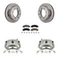 thumbnail image 1 of CMX Rear Disc Brake Caliper Rotors and Ceramic Pads Kit for Car GMC Chevrolet Savana 2500 Express 3500 KC8-100366C, 1 of 11
