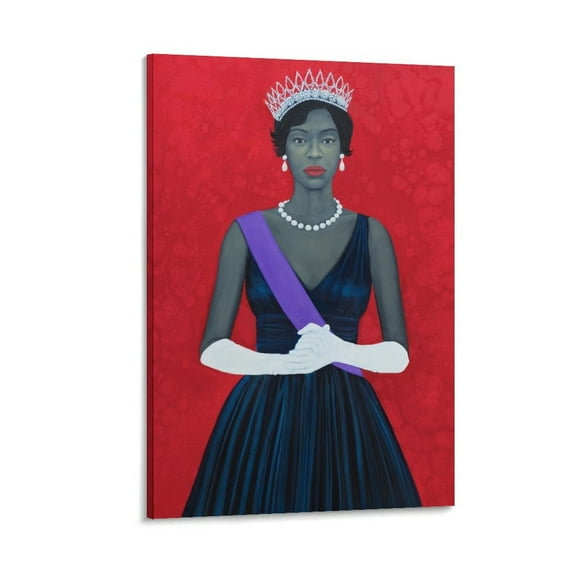 Amy Sherald-Wellfare Queen Picture Print Wall Art Poster Painting Canvas Posters Artworks Gift Room Aesthetic 16x24inch(40x60cm)
