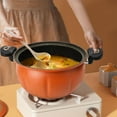 thumbnail image 4 of QHUDLV 8L Large Capacity Pumpkin Micro Pressure Pot Household Cooker/steamer Pot Non Cooking Stick Pot Stew Soup, 4 of 9