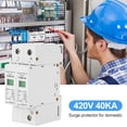 thumbnail image 4 of Dispositivo de pararrayos de bajo voltaje SPD DC 420V 2P para fuente de alimentación doméstica Hugtrwg Para estrenar, 4 of 9