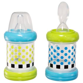 Nuby First Solids Infant Feeding Set Purple Walmart Com