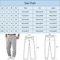 thumbnail image 5 of ZRBYWB Men's Pants Mens Lined Sweatpants Wide Straight Leg Pants Bottom Sweatpants Joggers Pants Workout High Waist Yoga Pants With Pockets Work Pants For Men, 5 of 9
