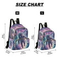 thumbnail image 2 of FORMRS Mini Backpack Purse for Women Travel Daypack Casual Shoulder Bag, Astronaut Pattern, 2 of 7