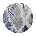 thumbnail image 4 of Acheng Leaves Wallpaper Pattern Round Tablecloth 100% Polyester Fiber 46-50, 4 of 8