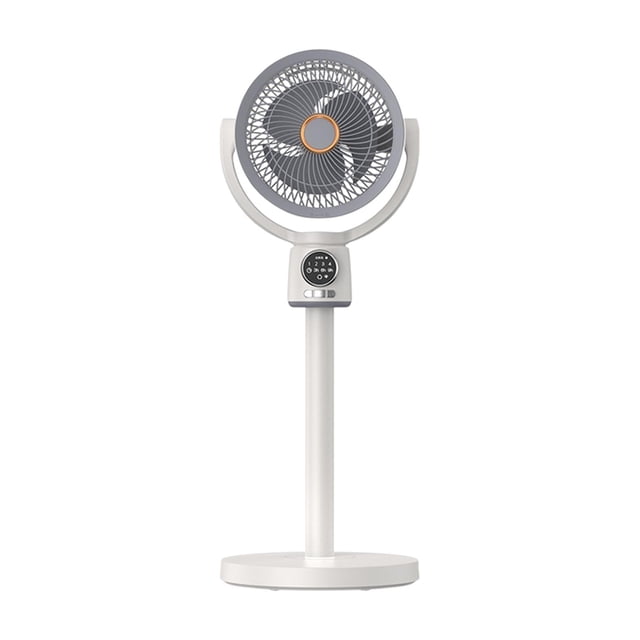 DOLITY Oscillating Pedestal Fan Portable Floor Stand Circulating Cooling Fan for Travel Plug