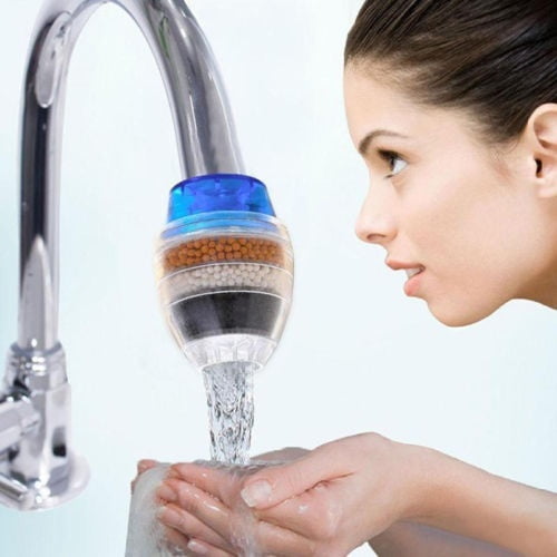 Healthy Life Kitchen Tap Water Filter Activated Carbon Water Purifier Faucet 
