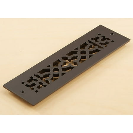 

Reggio Registers 412-Anh Scroll Series 2-1/4 X 10 Floor Grille - Bronze