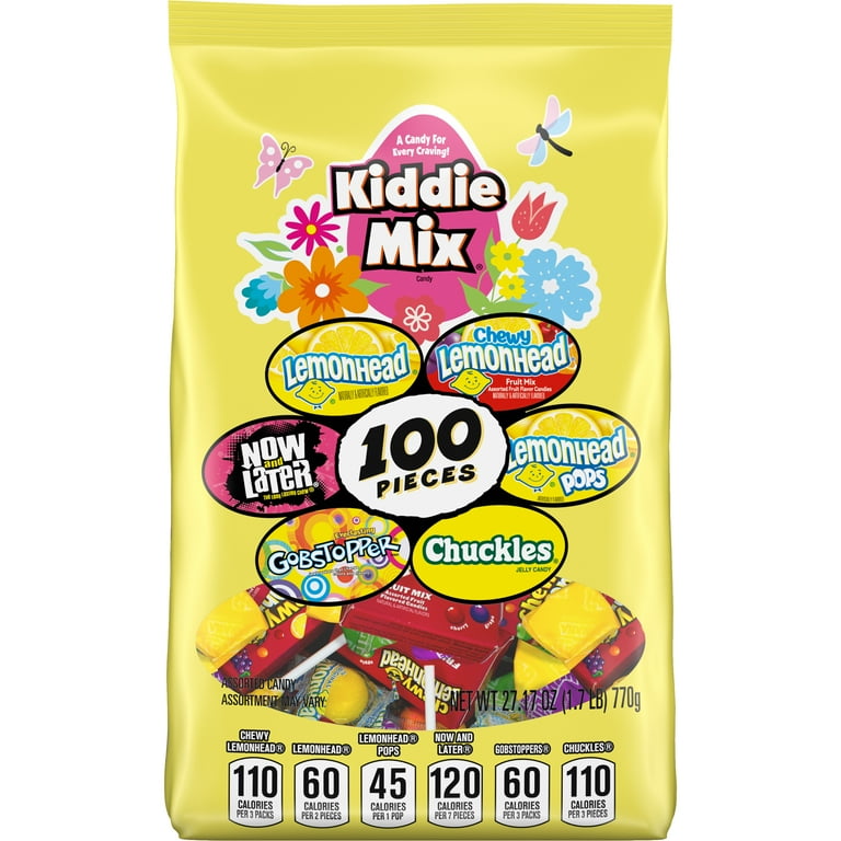 Lemonhead Easter Kiddie Mix 100 Count, 27.17 Ounce Mixed Bag