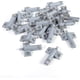 thumbnail image 1 of Soft Close Cabinet Dampers 20pcs Adjustable Drawer Door Buffers, Gray Silent Closer for Kitchen Bathroom, 1 of 5