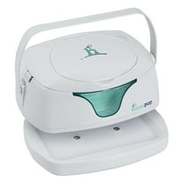 Hiccapop Portable Baby Wipe Warmer and Wet Wipes Dispenser with 2 Charging Bases and Changing Light