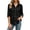 Black, variant on CBASIHI Womens Cotton Linen Button Down Shirts- Loose Fit Casual Lightweight Long Sleeve Collared Fall Tops Wine Size S-2XL