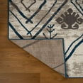 thumbnail image 7 of Luxe Weavers Moroccan Tribal Ivory 5x7 Area Rug, Non-Shedding Carpet, 7 of 7