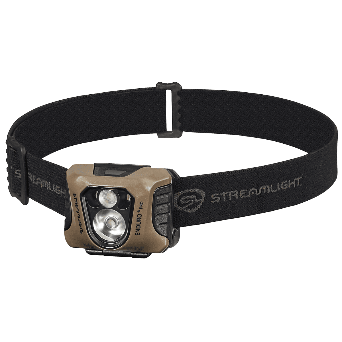 Streamlight Enduro Pro Spot/Flood LED Headlamp with White and Green LEDs, Coyote