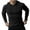 Black, variant on purcolt Mens Ribbed Knit Hoodies Slim Fit Casaul Long Sleeve Drawstring Pullover Sweatshirt Gym Athletic Hooded T Shirts