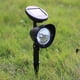 thumbnail image 4 of Foco solar LED para césped, lámpara de energía solar para exteriores con sensor de encendido y apagado automático, luz de jardín impermeable, 4 of 7