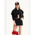 thumbnail image 4 of High Waist Parachute Mini Skirt with a Pocket detail, 4 of 5