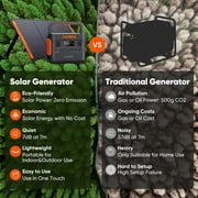 Jackery Portable Power Station Explorer 300, 289Wh Lithium Battery with S Size Carring Case Bag