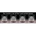 thumbnail image 2 of O'Meara Irish Coat of Arms Old Fashioned Tumblers - Set of 4, 2 of 2