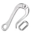 thumbnail image 3 of Peahefy Stainless Steel Hook With Quick Release Link Durable Quick Release Hook For Boat, 3 of 8