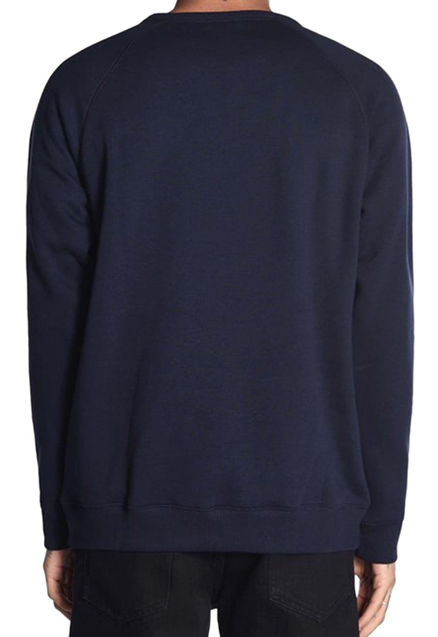 Adidas Originals Men's Trefoil Crew Sweatshirt BQ7519 Legend Ink Navy Dark Blue Adidas Originals Men's Trefoil Crew Sweatshirt BQ7519 Legend Ink Navy Dark Blue