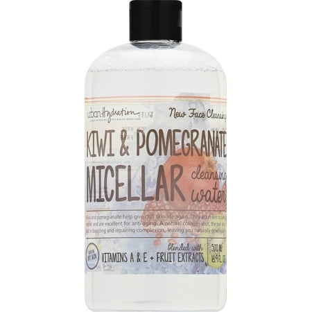 Urban Hydration Kiwi and Pomegranate Micellar Cleansing water, 16.9 oz