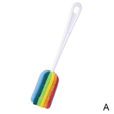 Multi-purpose Water Bottle Cup Mug Glass Washing Sponge Cleaning Brush Scrubber