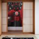 thumbnail image 2 of Cortina para puerta de baño Skibidi, cortina opaca con estampado de patrón para ventana, cortina divisoria de ambientes, tapiz para decoración del hogar, 34" de ancho x 56" de largo, 2 of 7