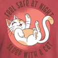 thumbnail image 3 of CafePress - Sleep With A Cat T Shirt - Mens Comfort Colors Shirt, 3 of 5