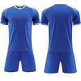 thumbnail image 2 of VOUZZA Kids Soccer Uniform Set Summer Breathable Training and Shorts 2-Piece Sporty Team Suit for Boys Girls, 2 of 6