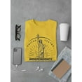 thumbnail image 3 of Independence Day Statue T-Shirt Men -Image by Shutterstock, Male Small, 3 of 4