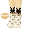 thumbnail image 5 of NevEND 12 Pairs Women's Cat Ankle Cotton Lightweight Socks Gifts Cute Animal Low Cut Socks Dog Owl Gifts for Women, 5 of 8