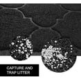 thumbnail image 5 of LittleTiger Cat Litter Mat, XL Super Size, Phthalate Free, Easy to Clean, 46x35 Inches, Durable, Soft on Paws, Large Litter Mat. Black, 5 of 9