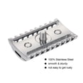 thumbnail image 1 of Double Edge Safety Razor Stainless Steel Open Comb Head Men Safety Razor Head Beard Shaving Tool for Barber Male Home Use, 1 of 4
