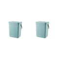 thumbnail image 2 of Kearding Cubo de basura Cubo de basura Cesto de basura con tapa Puerta de ahorro de espacio Multiusos Reciclaje de alimentos Baño Cocina Gadget Type1 NO1, 2 of 6