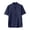 Navy, variant on Men's Short Sleeve Shirts with Pockets Lapel Button Down Graphic Short Sleeve Blouse Regular Fit Hawaiian Vacation Shirts Button Down Dressy Casual Tops