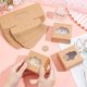 thumbnail image 3 of 24 cajas de papel kraft con ventana, caja marrón para repostería con diseño de nubes, caja para mini pasteles, caja para dulces, 3×2,8×1,6" (7,6×7,2×4 cm), 3 of 6