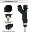 thumbnail image 3 of Fuel Injector for Toyota 1.0L 1KR-FE Flow Match Fuel Nozzle No.23209-B1040 1 Pc, 3 of 7
