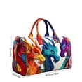 thumbnail image 3 of Deeceymbur Fashion Printed Travel Duffle Bag Yoga Tote All Purpose Handbag for Gym Workout Short Trips Daily Use, 3 of 6