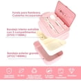 thumbnail image 2 of Loncheras para Niños Adultos Gran Capacidad, Caja Bento de Fugas con Compartimentos y Termo de Sopa, Caja Fiambrera Sellada Kit para Microondas y Cubiertos (Rosa-Rosa, 27PCS), 2 of 4