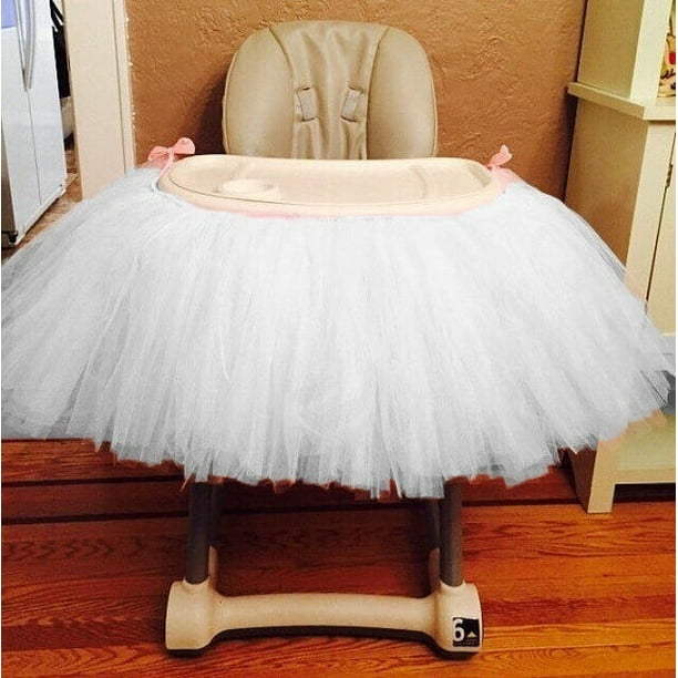 Tulle Tutu Table Chair Skirt for Wedding Birthday Party Baby shower  Decoration home decor 