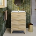 thumbnail image 2 of Cascade 24" Bathroom Vanity in Natural Oak, 2 of 13