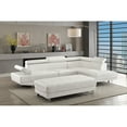 thumbnail image 2 of Miekor Furniture Riveredge G449-SC Sectional ( Without Ottoman) , WHITE MK3005, 2 of 7